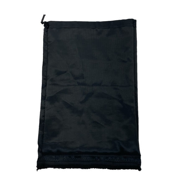 Saint Laurent Paris Satin Dust Bag OS Black - Picture 4 of 5